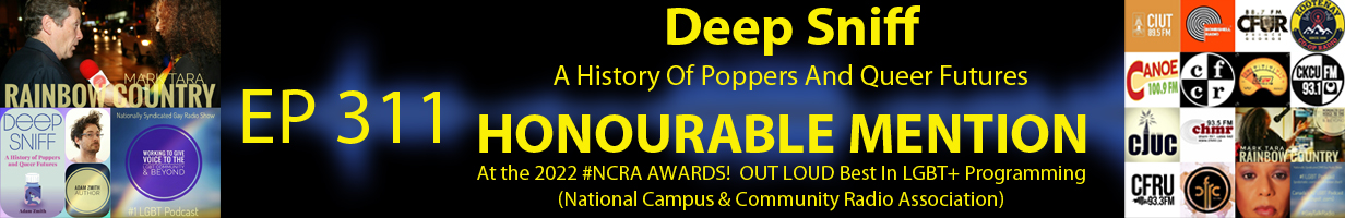 Mark Tara Archives Episode 311 Deep Sniff Receives A HONOURABLE MENTION 2022 NCRA Awards National Campus & Community Radio Association